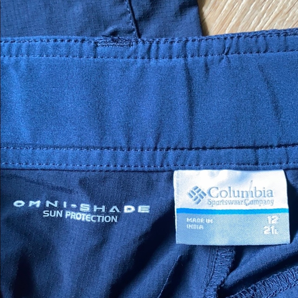 Columbia Omni-shade navy pants - Picture 3 of 7